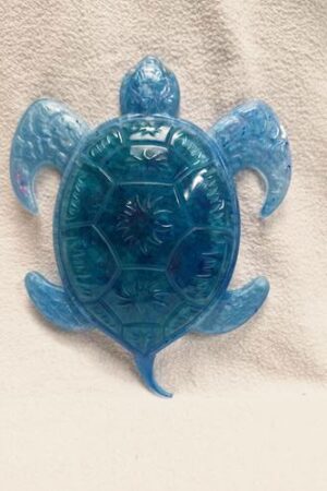 Tortue bleue océan