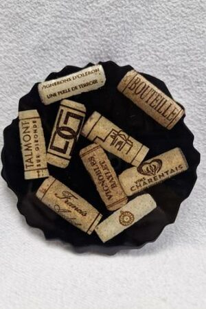 Dessous de bouteille bouchons