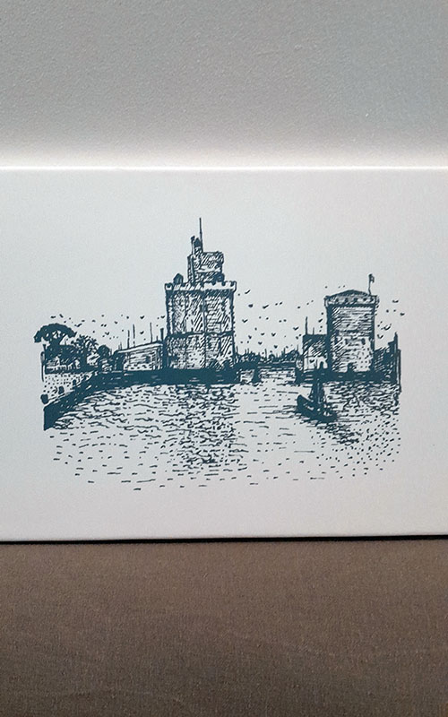 Toile triptyque La Rochelle – Image 4