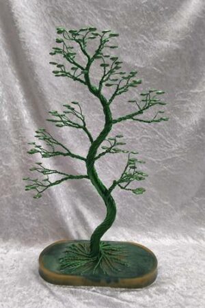 Arbre fil aluminium XXL vert