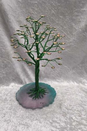 Arbre fil aluminium XL vert
